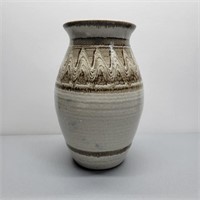 11" Signed Pottery Vase