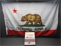 FLAG: Quality Dettra Flag - "California"