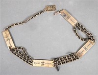Chanel Rue Cambon Double Chain Belt