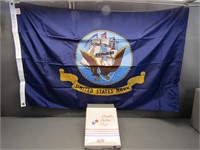 FLAG: Quality Dettra Flag - U.S. Navy