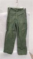 Olive Green Military Trousers