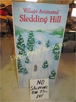 Department 56 Animated Village Sledding Hill - MIB