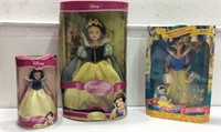 Three Disney Snow White Dolls K14C