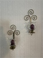 Candle Sconces and Candle Center piece