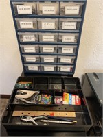 Organizer and contents