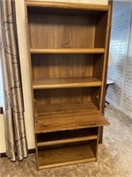 Book Shelf with Desk