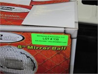 8" MIRROR/DISCO BALL- APPROX 19
