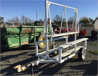 Custom 8' Portable Shade Structure Trailer