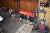 AS IS LOT OF ITEMS THAT NEED TLC- PRESSURE WASHER,