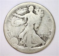 1916-D Walking Liberty Silver Half Good G