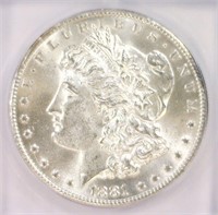 1881-CC Morgan Silver $1 VAM-2 ICG MS63