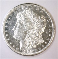 1881-S Morgan Silver $1 Uncirculated UNC