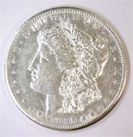 1885-S Morgan Silver $1 Sharp Extra Fine XF