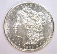 1885-S Morgan Silver $1 About Uncirculated AU