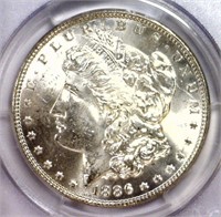 1886 Morgan Silver $1 PCGS MS63