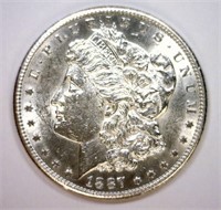 1887-S Morgan Silver $1 Uncirculated UNC