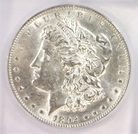 1892 Morgan Silver $1 ICG MS60 details