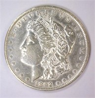 1892-O Morgan Silver $1 AU details