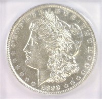 1893 Morgan Silver $1 ICG AU50 details
