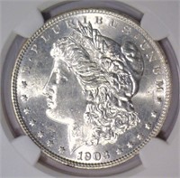 1903 Morgan Silver $1 NGC MS63