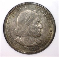 1892 Columbian Expo Silver Half NGC MS64