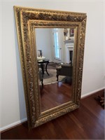 Reproduction Large Guilded Hall Mirror
