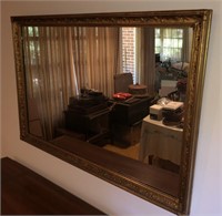 Vintage Gilded Wall Mirror