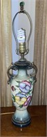 Vintage Ceramic Enamel Table Lamp