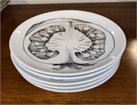 C. 1939 Heinrich H & C Selb Porcelain Plates