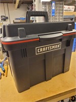 Craftsman tool box on wheels with pull handle and