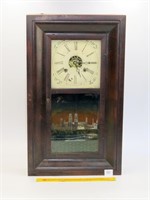 Vintage weight clock by JL Cobb & Company
