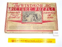 Vintage color picture puzzle: The Windsor Jig by