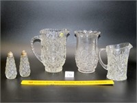 Small lead crystal pitcher by Crystal d'Adriana;