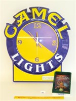 Joe Camel battery powered clock (unknown working