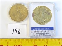1933 Gold Double Eagle REPLICA; Limited edition