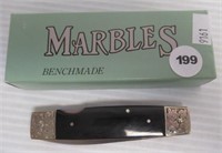 Marbles coffin model M125-Japan pocket knife with