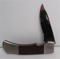 Gerber Tawian single 3.5" blade pocket knife.