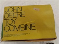 John Deere 6600 Toy Combine, 1/16 scale, in ice