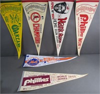 Very Collectible "Signature/Roster" MLB Pennants