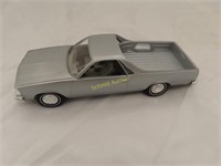1981 Chevy El Camino, silver, plastic