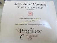 Department 56 Fire Station No. 1 - 65th Anniv Ed