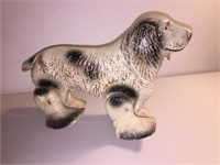 MECHANICAL STYLE MOVEMENT VTG PAINTED LUCITE DOG