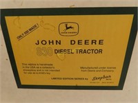 John Deere 830, 1/16 scale, custom built, front