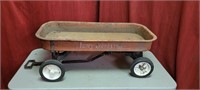 Antique Henry Express Red wagon. Has 2 broken
