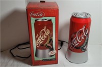 Coca-Cola Rotating Lamp - Works! Comes in