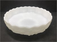 Anchor Hocking Fire King milk glass serving dish.