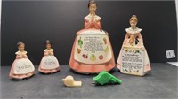 Vintage Enesco salt and pepper shaker set,