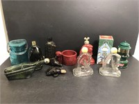 Various perfume bottles/aftershave from Avon,