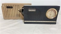Vintage Sony Radio Model TR-750. Unit powers on