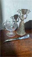 Waterford Lismore brandy balloon glass, made in